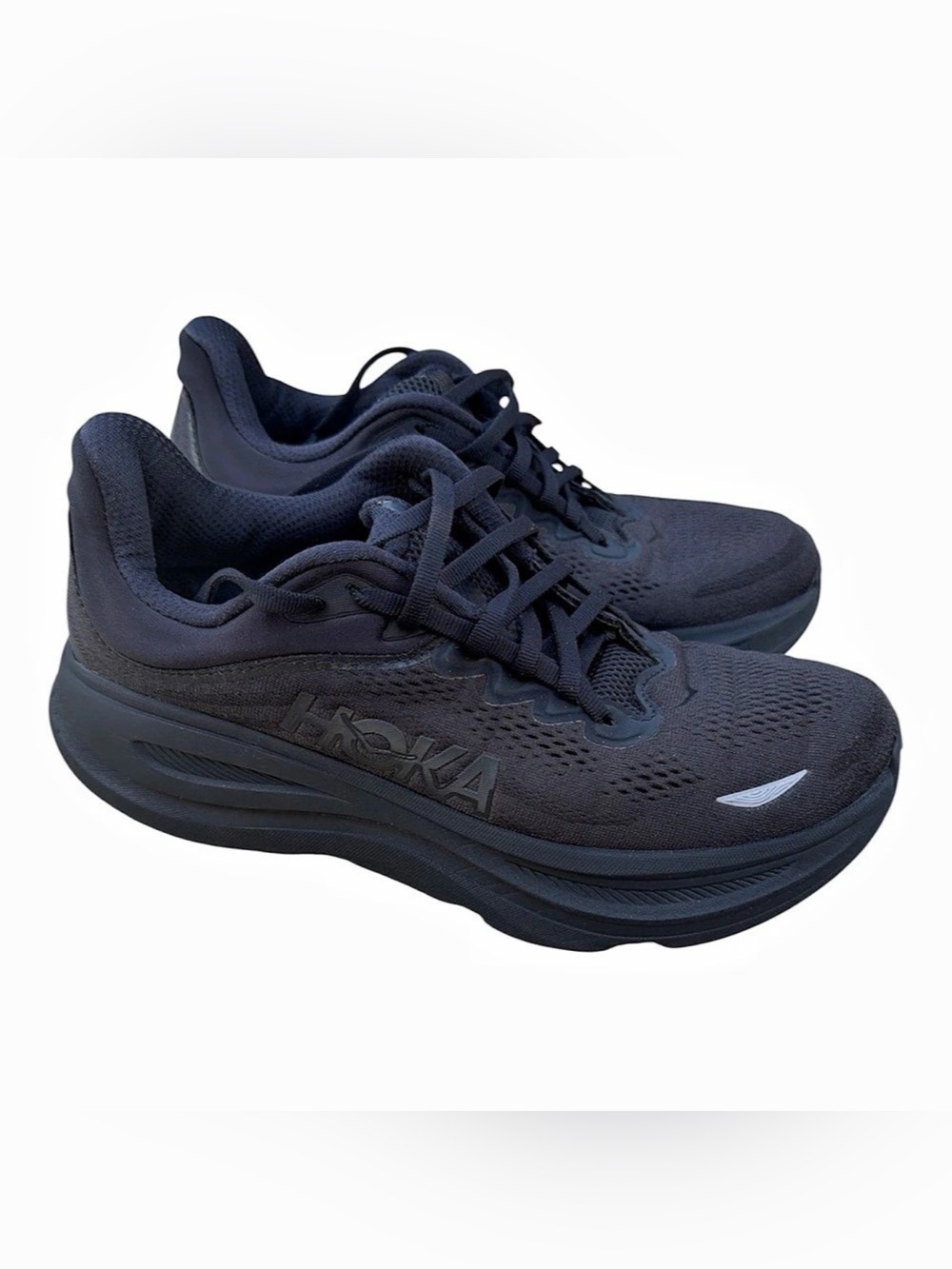 Hoka Bondi 9 Black Athletic Men’s Shoes Size 8.5